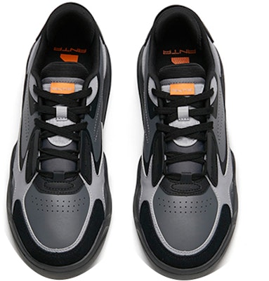 Anta Casual Low-Top 'Grey Leather' 112148092R-2 Shop Anta Casual Low-Top 'Grey Leather' 112148092R-2