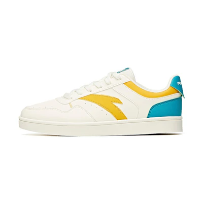 Anta Skateboarding Shoes 'White Yellow Blue'