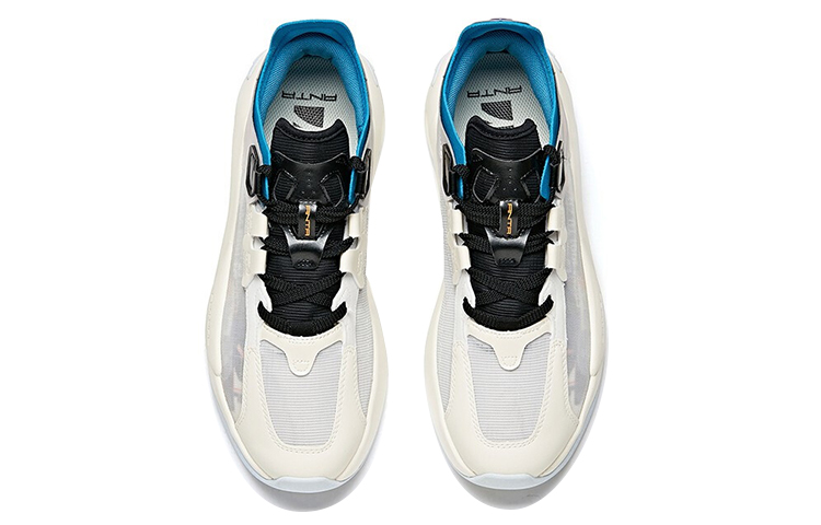 Lookbook Anta Casual Low-Top Running Shoe 'Grey Black Blue' 112128085-1