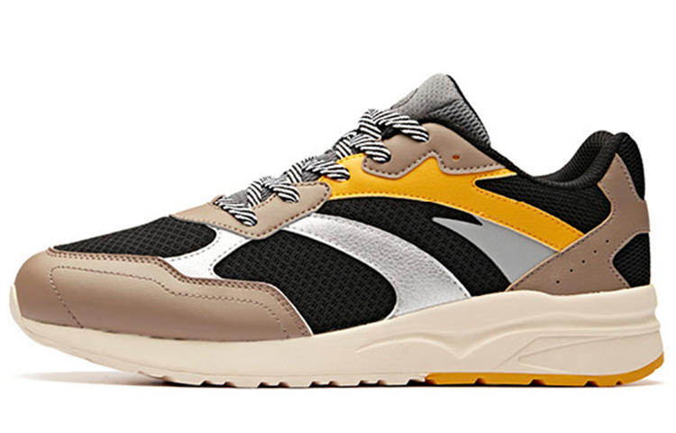 Anta Casual Low-Top Running Shoes 'Black Brown' 91918868-2