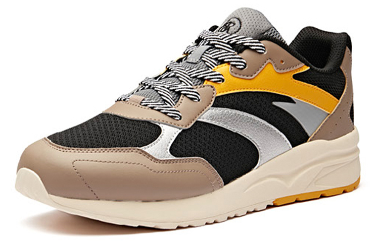 Lookbook Anta Casual Low-Top Running Shoes 'Black Brown' 91918868-2