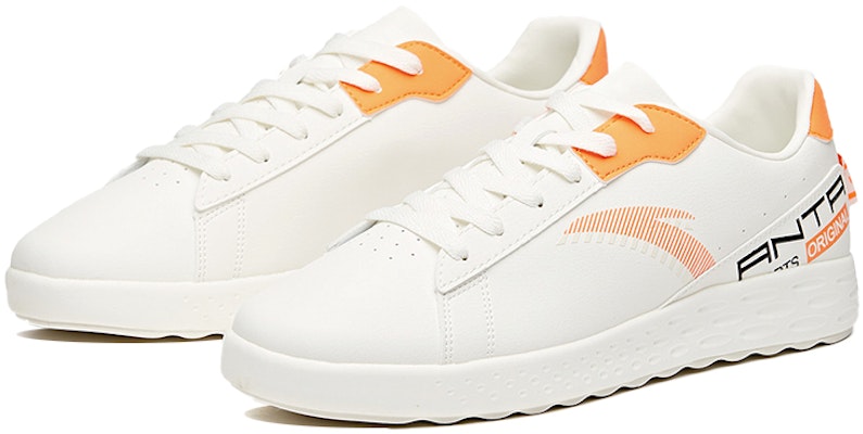 Anta Casual Low-Top Sneakers 'White Orange' 112028069-1 Order Anta Casual Low-Top Sneakers 'White Orange' 112028069-1