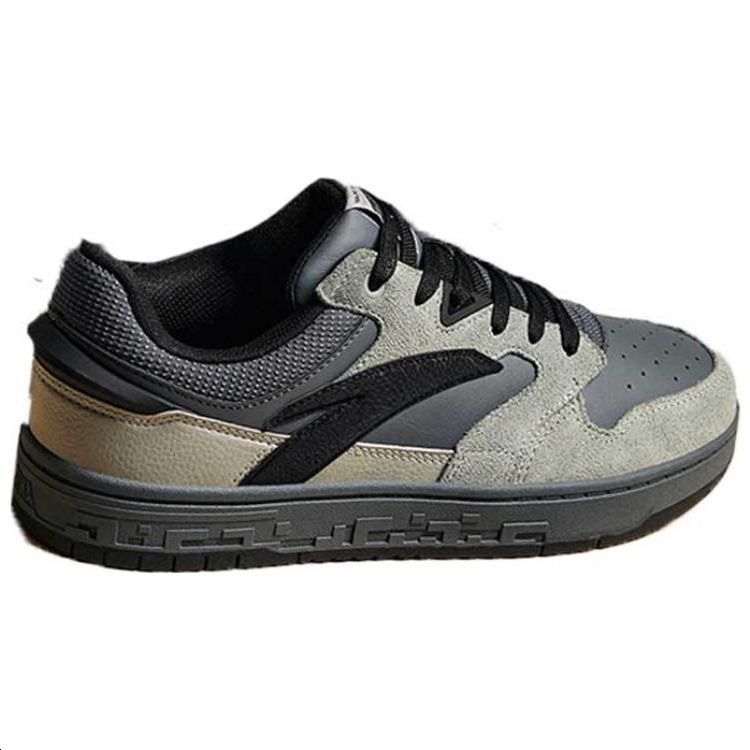 Order Anta安踏 百搭休閒 輕鬆舒適 防滑耐磨 低幫 板鞋 男款 灰黑