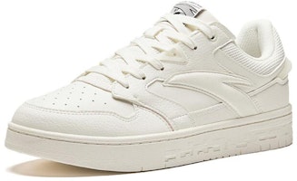 Anta安踏 百搭休閒 輕鬆舒適 防滑耐磨 低幫 板鞋 男款 白色 Order Anta安踏 百搭休閒 輕鬆舒適 防滑耐磨 低幫 板鞋 男款 白色