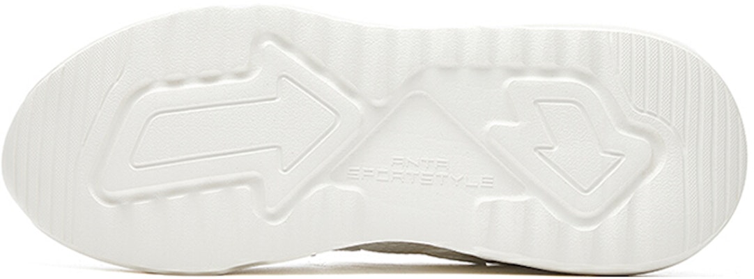 Anta Casual Low-Top Running 'Ivory White' 112028841-1 Details for Anta Casual Low-Top Running 'Ivory White' 112028841-1