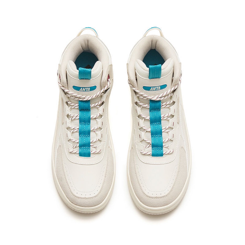 Shop Anta Kasual Mid-Top 'Putih Keselesaan' 1121248013R-6