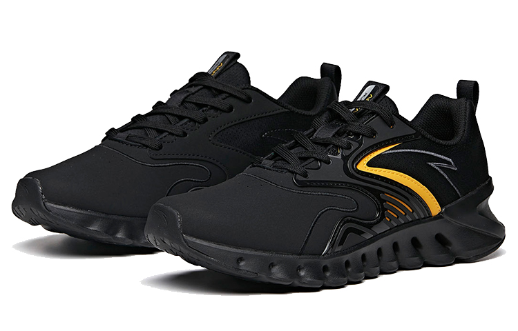 Order Anta Casual Outdoor Low 'Negro Amarillo' 11945577-6