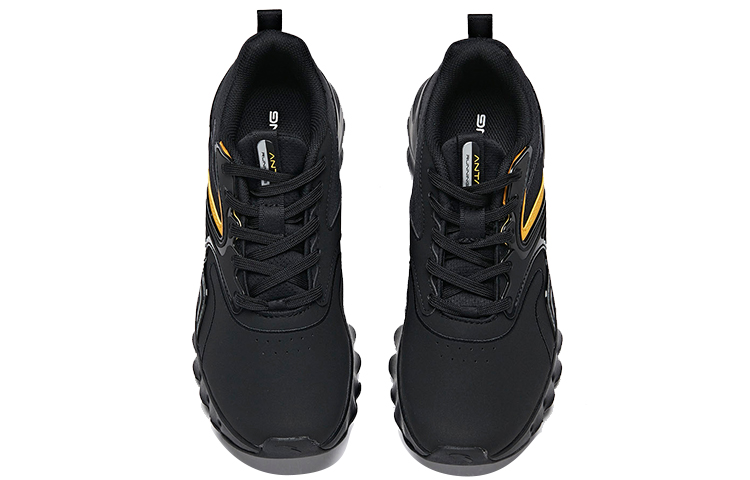 Lookbook Anta Casual Outdoor Low 'Negro Amarillo' 11945577-6