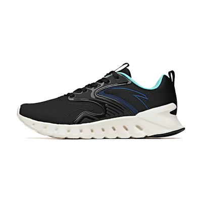 Anta Casual Outdoor Low Top Running Shoe 'Black Blue'