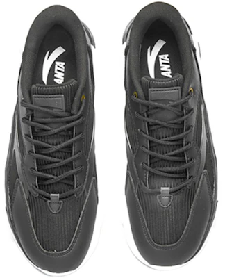 Anta Casual Retro Low 'Black White Gold' 11818852-8 Lookbook Anta Casual Retro Low 'Black White Gold' 11818852-8
