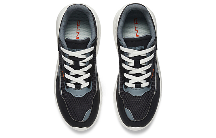 Shop Anta Zapatillas Running Casuales 'Gris Negro' 112028841-2