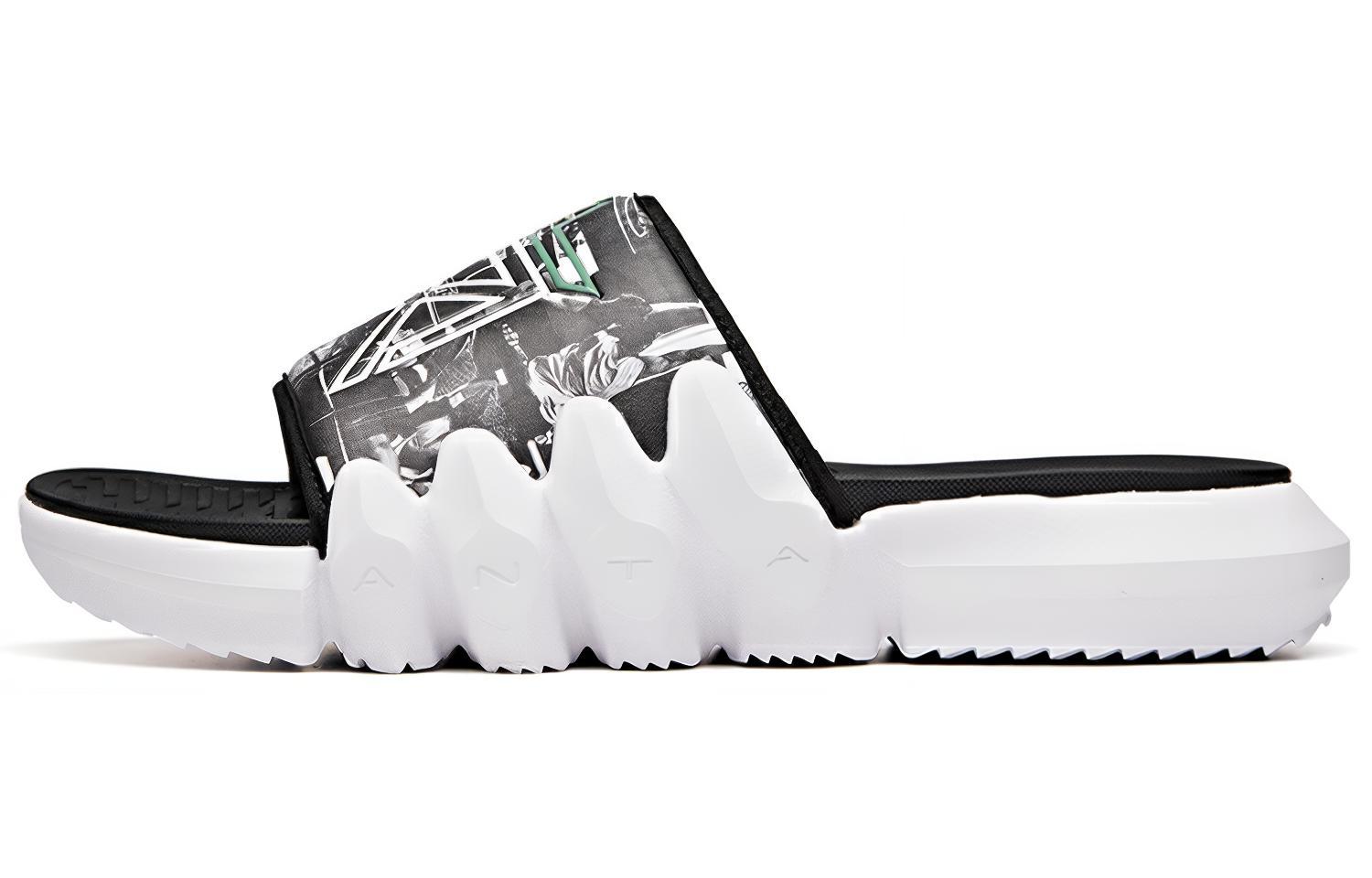 Anta Casual Slides 'White Grey' 112031806-2