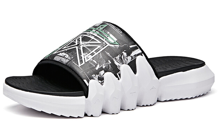Anta Casual Slides 'White Grey' 圖 2