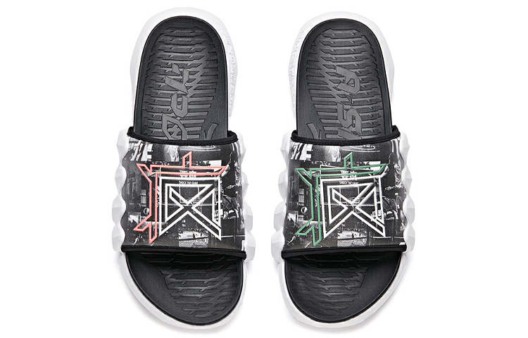 Anta Casual Slides 'White Grey' 圖 3