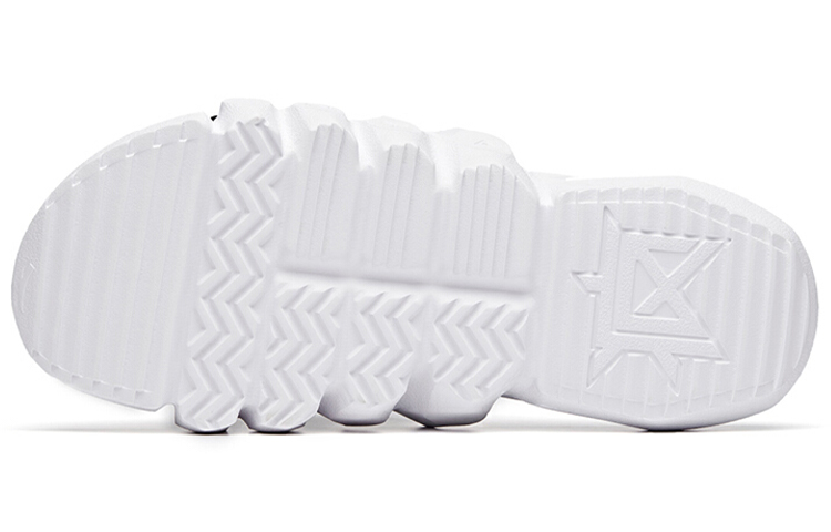 Anta Casual Slides 'White Grey' 圖 4