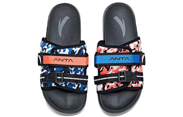 Anta Casual Slippers 'Black' 圖 3