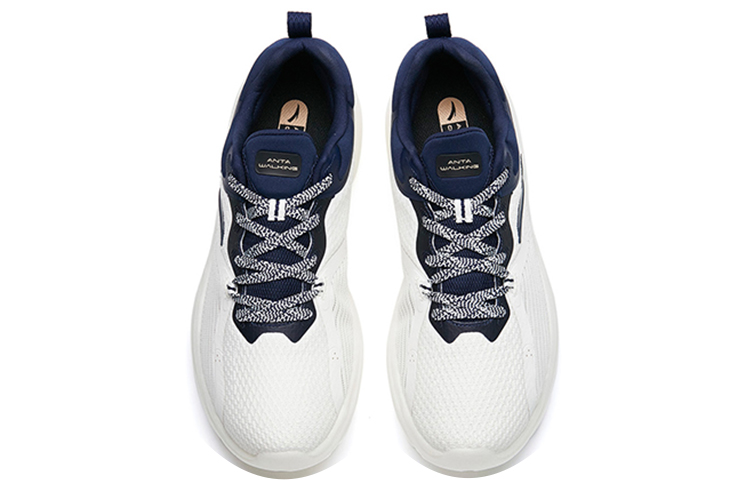 Shop Anta Basket Décontractée ''Blanc Bleu Gris'' 112217718P-4