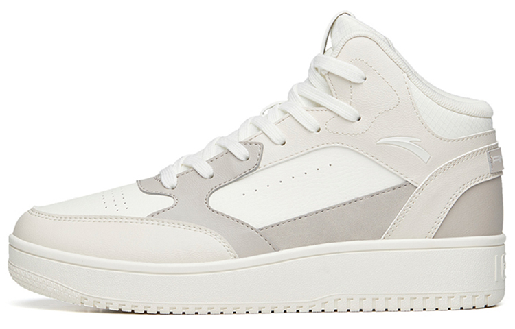 Anta Casual Wear-Resistant Low-Top Sneakers 'White Grey' 912238013-3