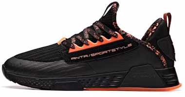Anta Casual Winter Running Shoe 'Black Orange' 11848888R-2 Anta Casual Winter Running Shoe 'Black Orange' 11848888R-2
