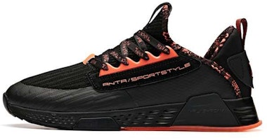 Anta Casual Winter Running Shoe 'Black Orange' 11848888R-2 Anta Casual Winter Running Shoe 'Black Orange' 11848888R-2