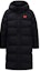 Buy Anta Champion All-Weather Black Hooded Long Flag Print Down Jacket. 152410901-5