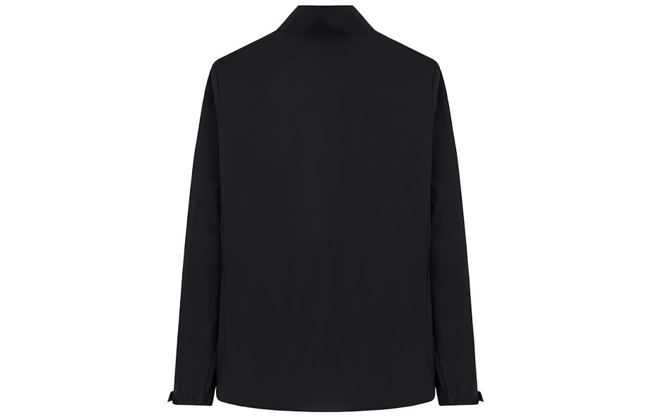 Lookbook Anta Champion All-Weather  Black Jacket with Logo and Flag Design. 152350611-2