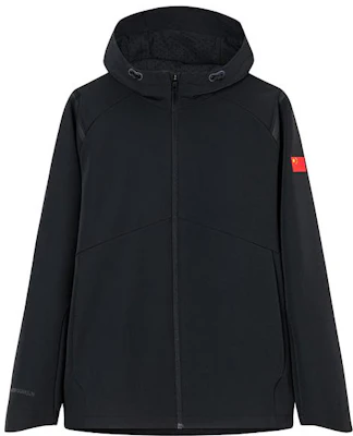 安踏全天候黑色抓絨連帽運動外套 152410611-3 Order 安踏全天候黑色抓絨連帽運動外套 152410611-3