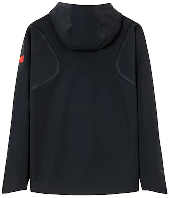 安踏全天候黑色抓絨連帽運動外套 152410611-3 Lookbook 安踏全天候黑色抓絨連帽運動外套 152410611-3