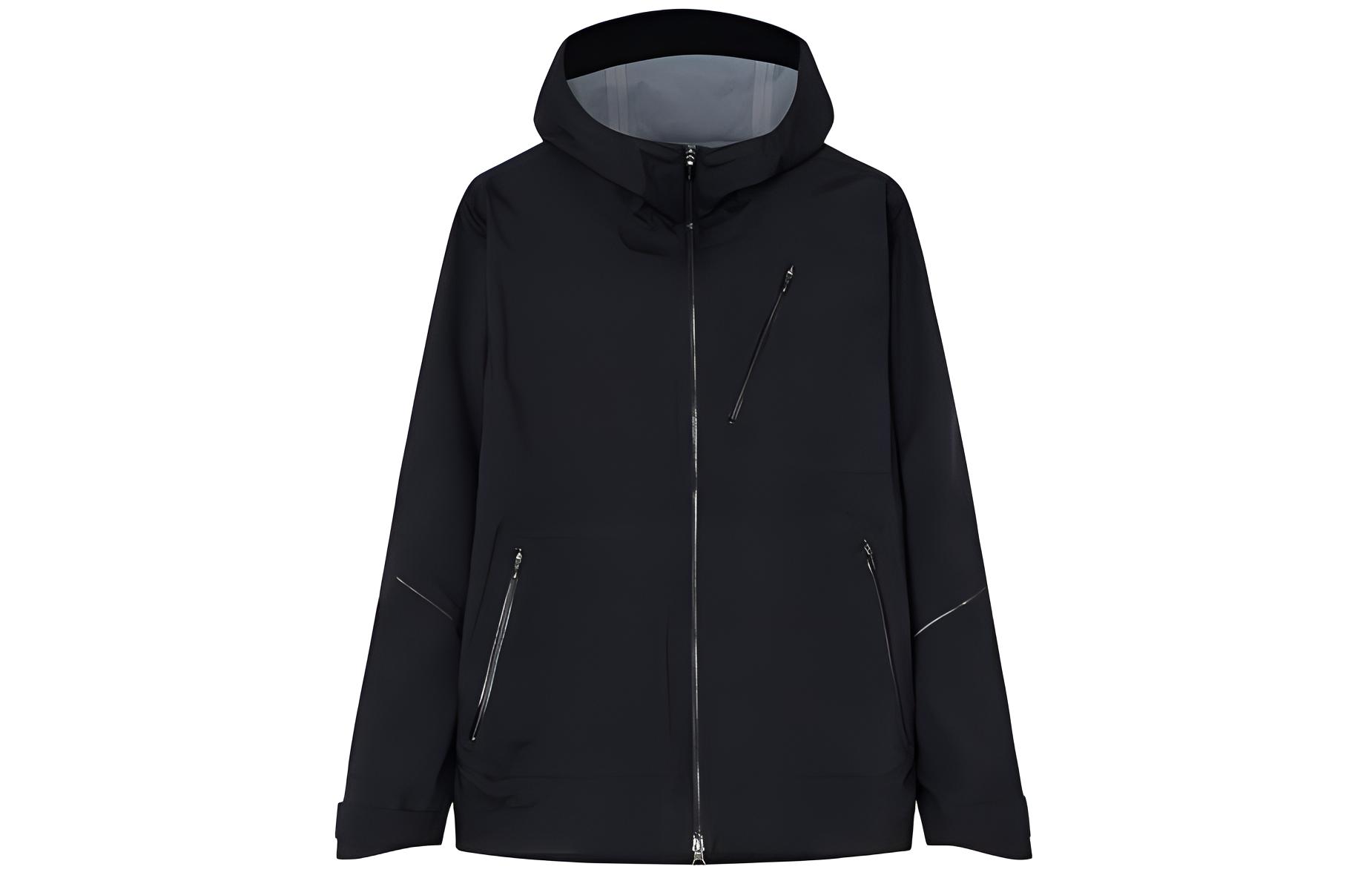Anta Champion All-Weather Black Hooded Sports Jacket 152410614-3
