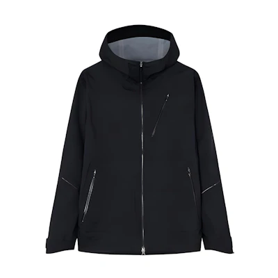 Anta Champion All-Weather Black Hooded Sports Jacket 152410614-3