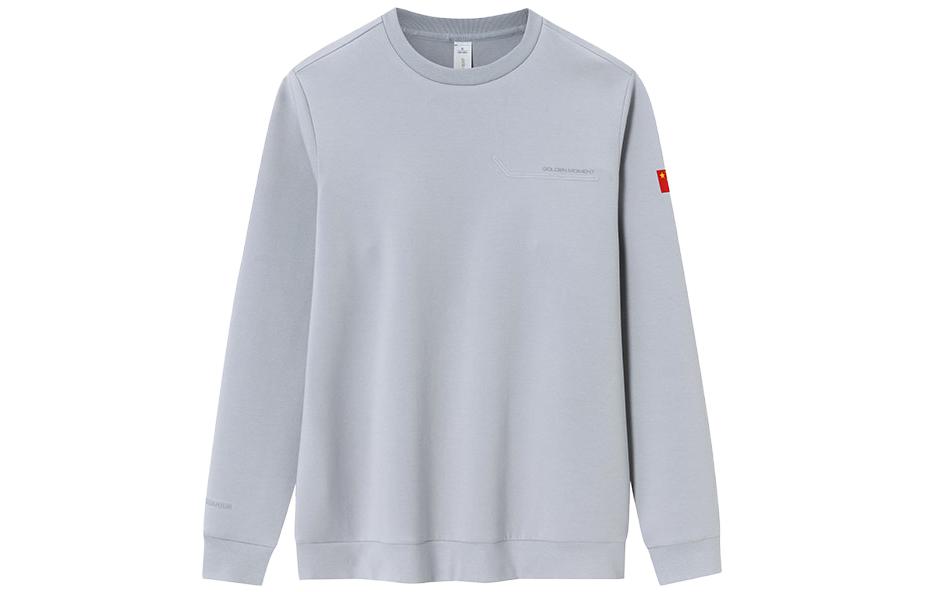 Anta Champion All-Weather Crewneck Sweatshirt Light Clay Gray 152410701-1