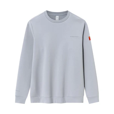Anta Champion All-Weather Crewneck Sweatshirt Light Clay Gray 152410701-1