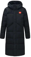 Order Anta Champion All-Weather Flag Long Down Jacket Unisex Black 152350903-2