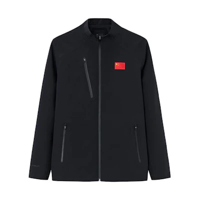 Anta Champion All-Weather Fleece Zip Jacket Basic Black 152340615-3