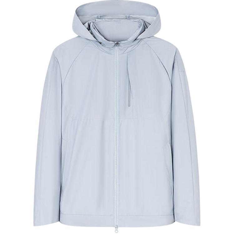 Anta Champion All-Weather Hooded Sports Jacket Men’s Light Clay Grey 152410613-2