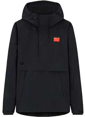 安踏 冠軍全天候黑色編織運動連帽衫 172350601-2 Order 安踏 冠軍全天候黑色編織運動連帽衫 172350601-2