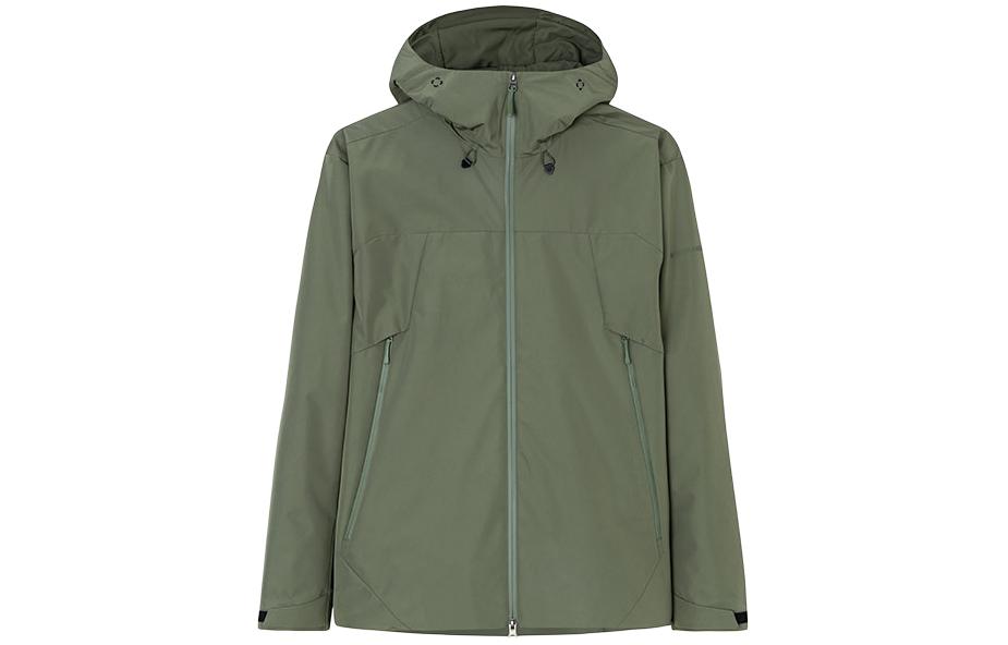 Anta Champion All-Weather Hoodie Jacket - Olive Green 152410802-5
