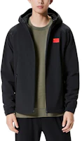 Shop Anta Champion All-Weather Outdoor Sports Hooded Jacket Unisex - Basic Black. 152350609-2