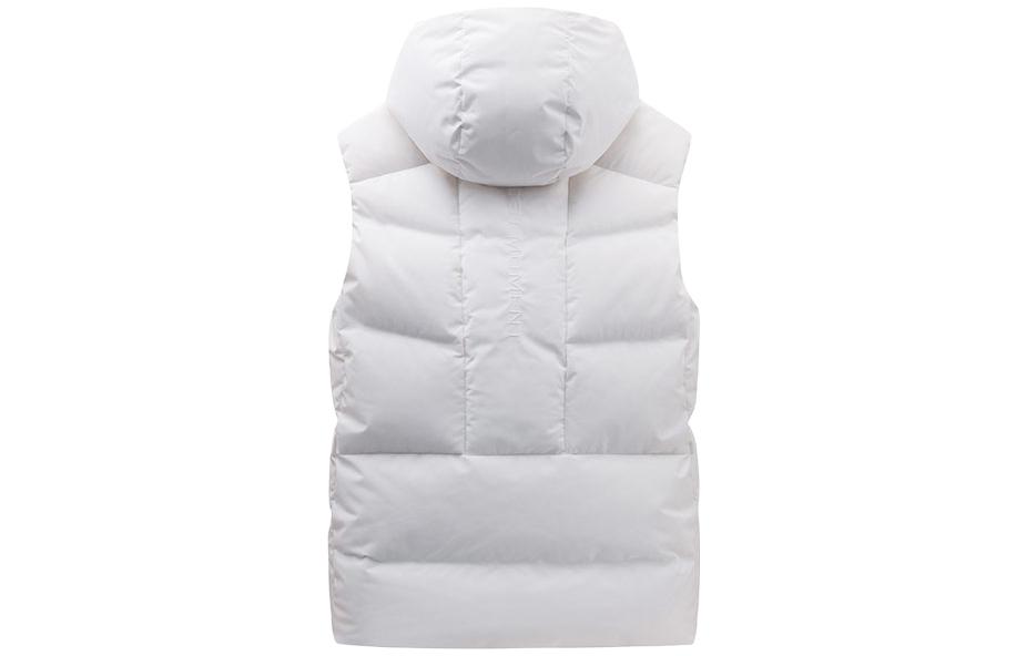 Lookbook Anta Champion All-Weather Series  White Sleeveless Hooded Down Vest. 152340906-1