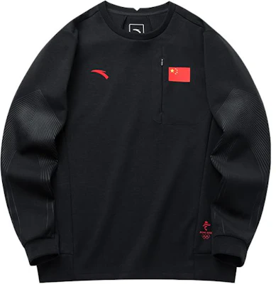 安踏冠軍全天候系列黑色休閒運動連帽衫 152210735-1 Order 安踏冠軍全天候系列黑色休閒運動連帽衫 152210735-1