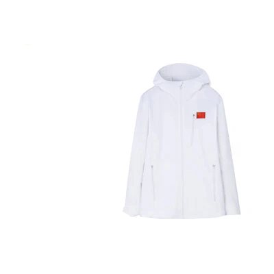 Anta Champion All-Weather Series Embroidered National Flag Hoodie Jacket 152310623-1