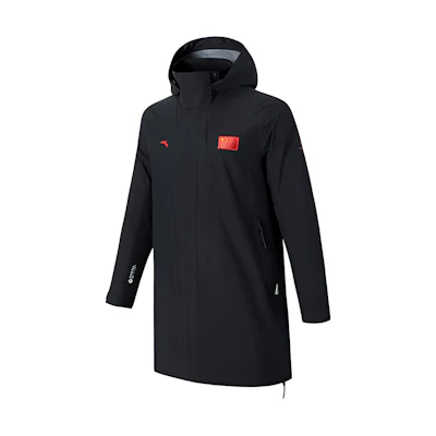 Anta Champion All-Weather Series Flag Woven Sports Jacket Black 15221068-3