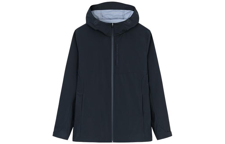 Anta Champion All-Weather Zip Hoodie Jacket Men - Night Sea Black 152330603-3