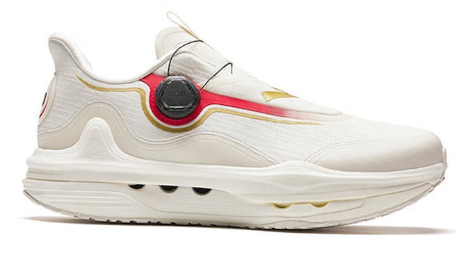 Anta Champion Koleksi Semua Cuaca Kasut Lari 'Putih Merah Emas' 112345508A-1 Order Anta Champion Koleksi Semua Cuaca Kasut Lari 'Putih Merah Emas' 112345508A-1