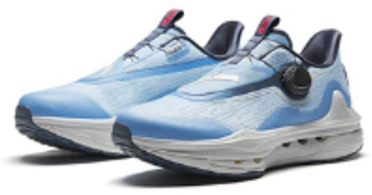 Anta Champion Koleksi All Weather Kasut Lari 'Biru' 112345508A-5 Lookbook Anta Champion Koleksi All Weather Kasut Lari 'Biru' 112345508A-5