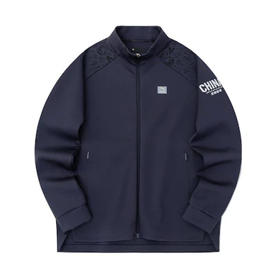 Anta Champion Fitness Training Zip Jacket Blue 152230724-1