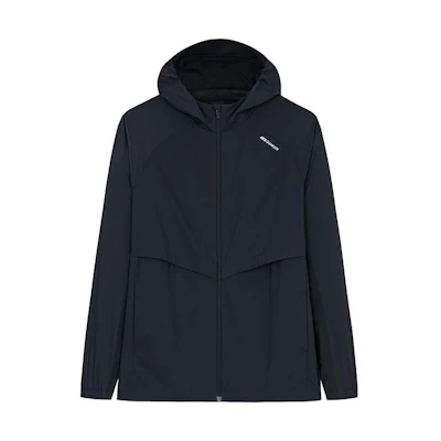 Anta Champion Outdoor Series Black Full-Zip Hoodie Jacket Night Sea Black 152330607-6
