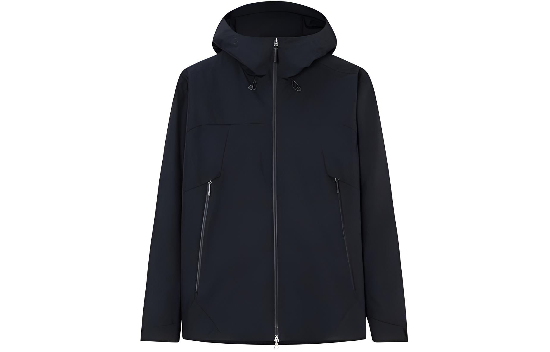 Anta Champion Outdoor Series Black Zip-Up Hoodie Jacket 152410802-2