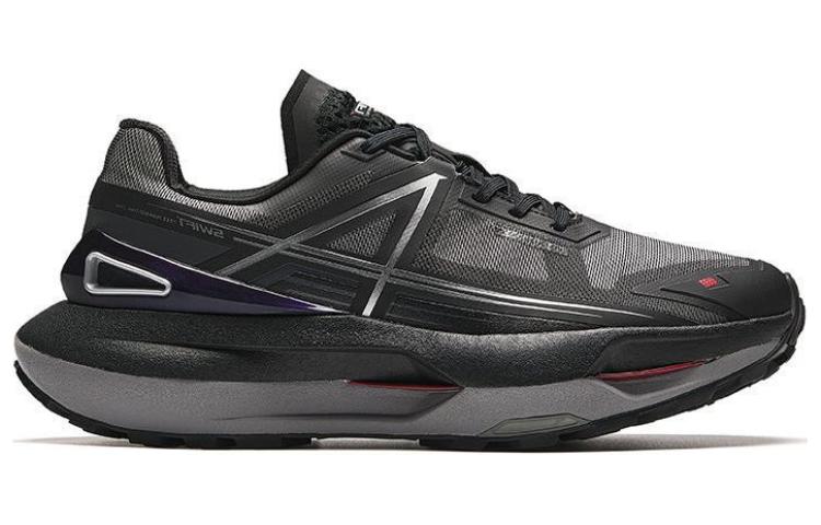 Order Anta安踏 冠軍系列 圓頭舒適 耐磨透氣 低幫 跑步鞋 男款 黑色