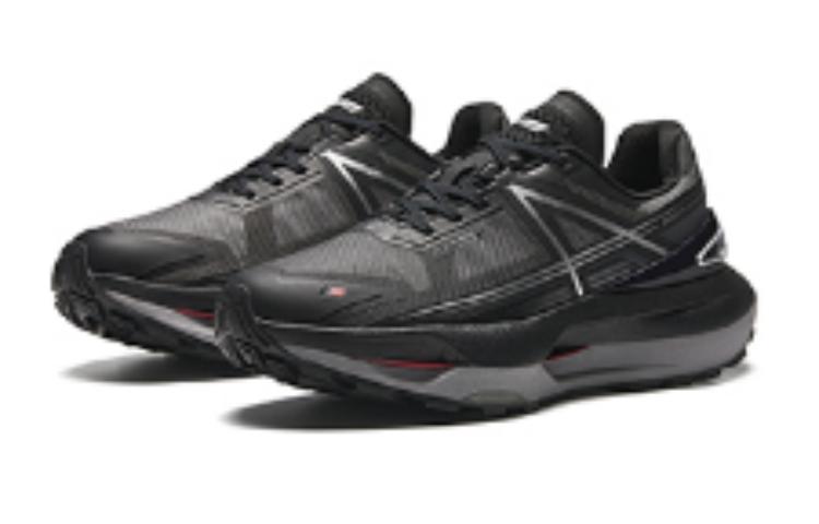 Lookbook Anta安踏 冠軍系列 圓頭舒適 耐磨透氣 低幫 跑步鞋 男款 黑色